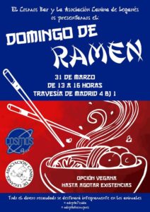 Domingo de Ramen Vegano en el Cosmos