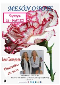 Flamenco en vivo Las Carmenes en el Mesón O´pote
