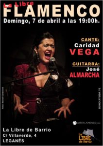 La Libre de flamenco Caridad Vega y Manolo Sanlucar