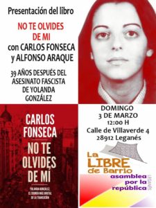 No te olvides de mi