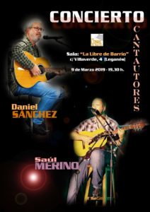 En concierto : Saúl Merino y Daniel Sánchez . 