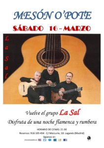 Sevillanas y rumbas con el grupo LA SAL