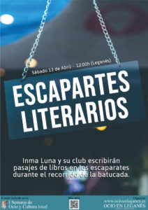 Escaparates literarios por el centro