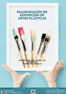 Exposición de artes plásticas en Cosmos Bar