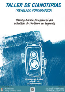 Taller de fotografía Taller de Cianotipias
