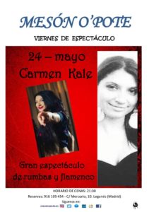 Carmen Kale en el Opote