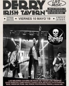Concierto The alambike en el Derry