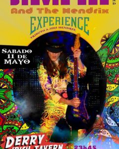 Concierto tributo a Jimy Hendrix en el Derry
