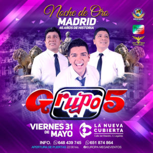 Grupo 5 - Concierto en la Nueva Cubierta