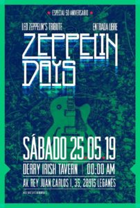 Homenaje a Led Zeppelin 50 aniversario