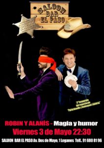 Magia y humor en el Paso con Robin y Alanís