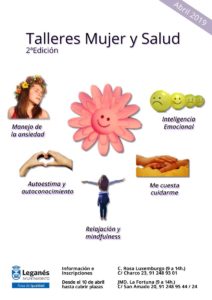 Talleres Mujer y Salud gratuitos en Leganés