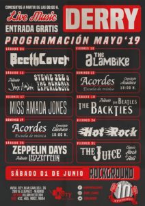 programa de mayo en el Derry