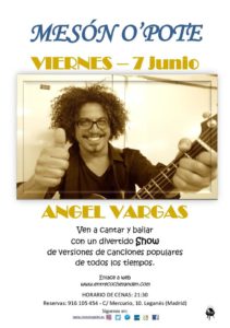 Concierto de Ángel Vargas en el O´pote