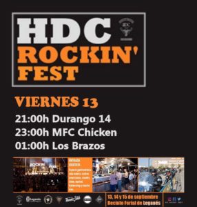 HDC Rockin Fest 2019 en Leganés
