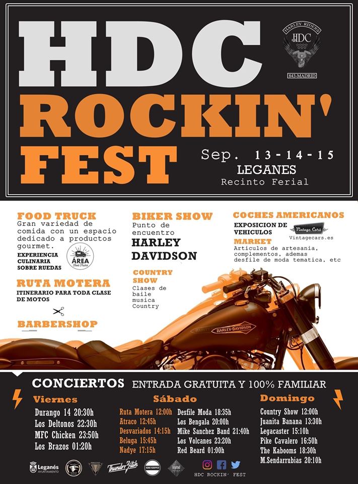 HDC Rockin Fest 2019 en Leganés