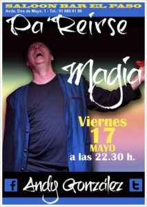 Magia para reírse con Andy González en el Paso