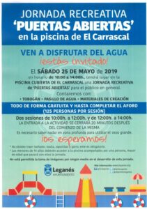Puertas Abiertas Piscina El Carrascal