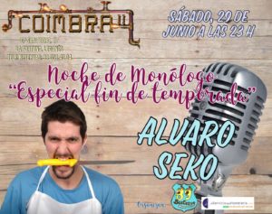 Álvaro Seko monólogos en el Coimbra II