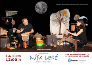 Aupa lere percusion para crecer