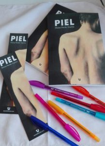 Poemario "La piel es de quién la eriza Eloisa Pardo