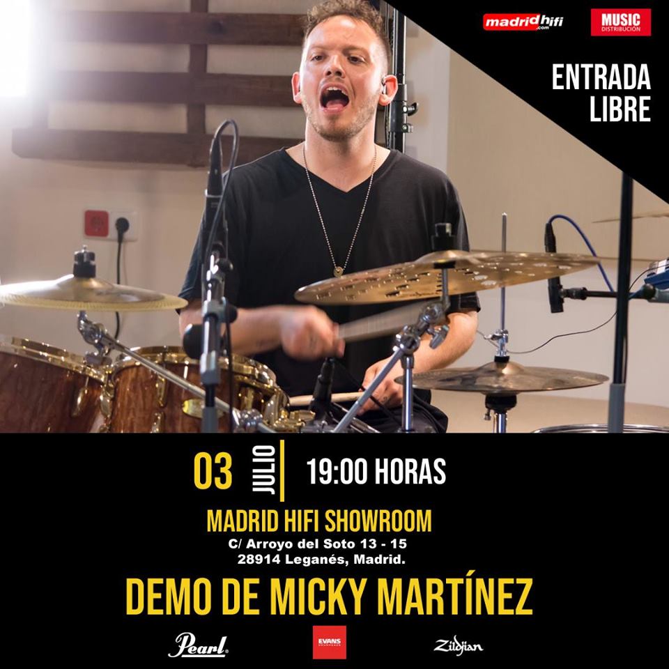 Demo Micky Martinez en Madrid Hi-Fi