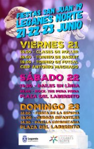 Fiestas de San Juan 2019 en Leganés Norte