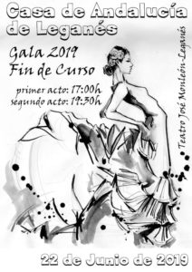 Gala fin de curso Casa de Andalucía de Leganés