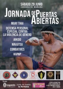 Jornada de Puertas Abiertas Escuela de Muay Thai ANGEL M THAI