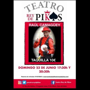 Magia Raúl Camagüey en el Teatro Rey de Pikas