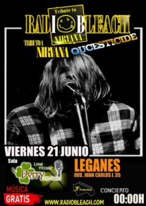 Radio Bleach tributo a Nirvana en el Derry