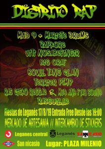 Hiphop-Reggae-Fiestas De Leganés
