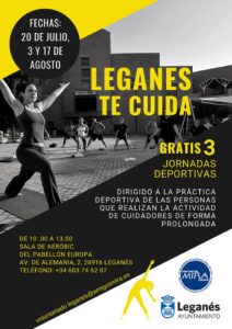 Jornada deportiva Leganés te cuida