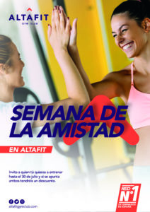 Semana de la amistad en Altafit Gym Club