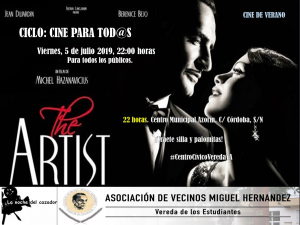 Ciclo de cine de verano «Cine para Tod@s».