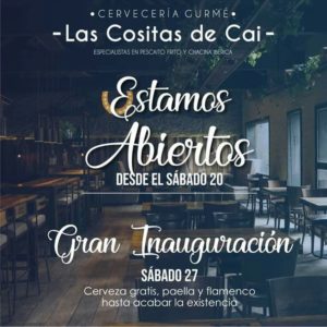 Inauguración Las Cositas de Cai