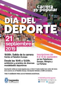 Día del deporte 39 carrera popular