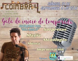 Gala de inico de temporada en el Coimbra II