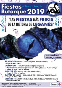 Juegos de mesa y rol en las fiestas de Leganés