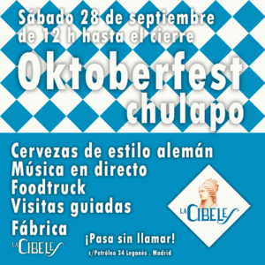 Oktoberfest Chulapo en Cervezas La Cibeles