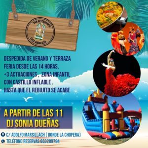 Gran fiesta de despedida de temporada en la Casa de Andalucía de Leganés