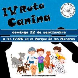 IV RUTA CANINA DE LEGANÉS