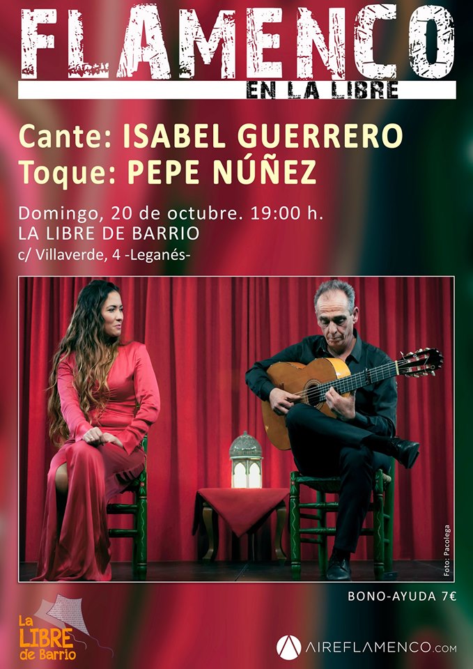 La Libre Flamenco Isabel Guerrero y Pepe Nuñez