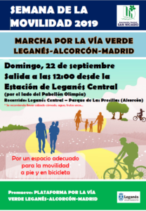 MARCHA POR LA VÍA VERDE