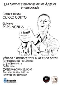 Noches flamencas de los Ángeles con Curro Cueto y Pepe Nuñez