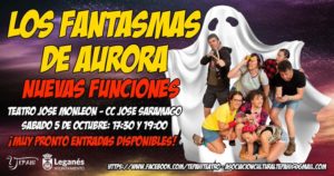 Teatro de Tepahi vuelve con Los Fantasmas de Aurora