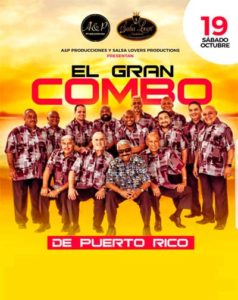 Concierto El Gran Combo de Puerto Rico - Comprar entradas en ocio en Leganés