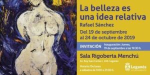 Exposición de pintura "La belleza es una idea relativa"