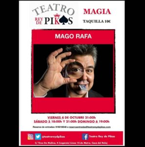 Magia con el Mago Rafa en Rey de Pikas