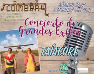 Concierto de Grandes Éxitos en el Coimbra con Taíacore